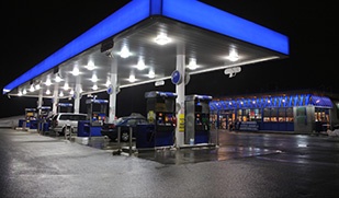 Gas station homepage